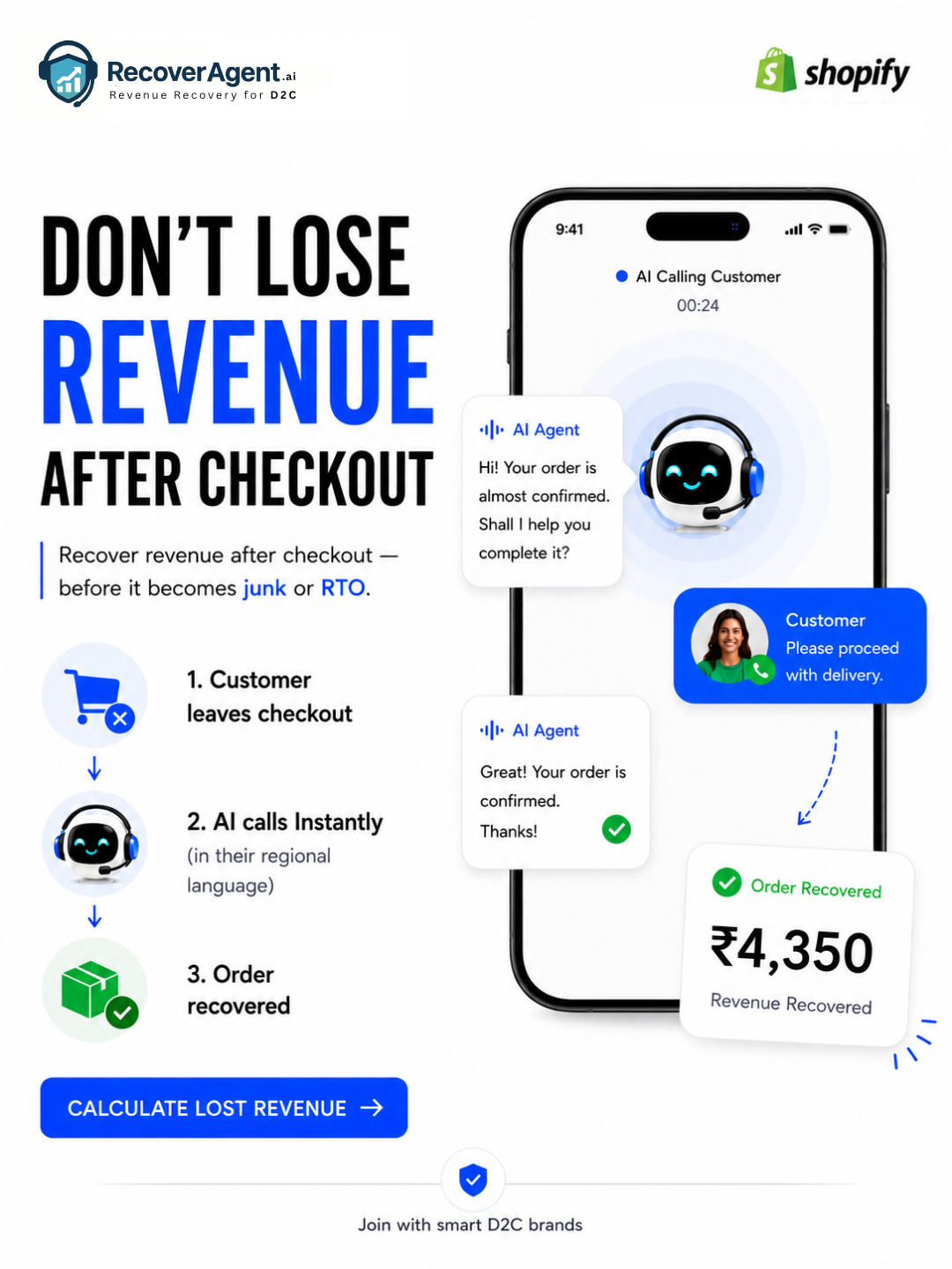 Recover Agent Facebook ad from Jun 18, 2026