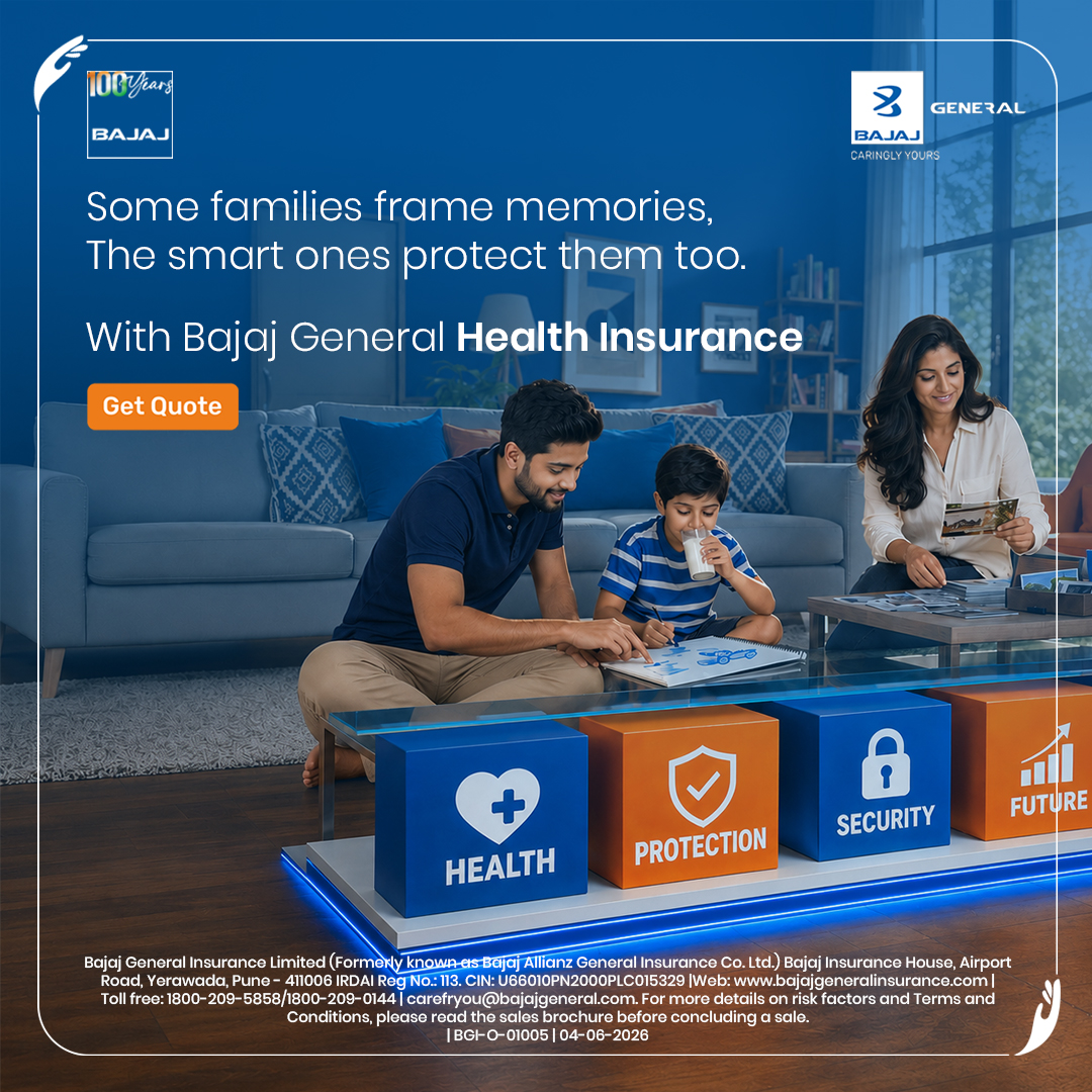 Bajaj General Insurance Limited Facebook ad