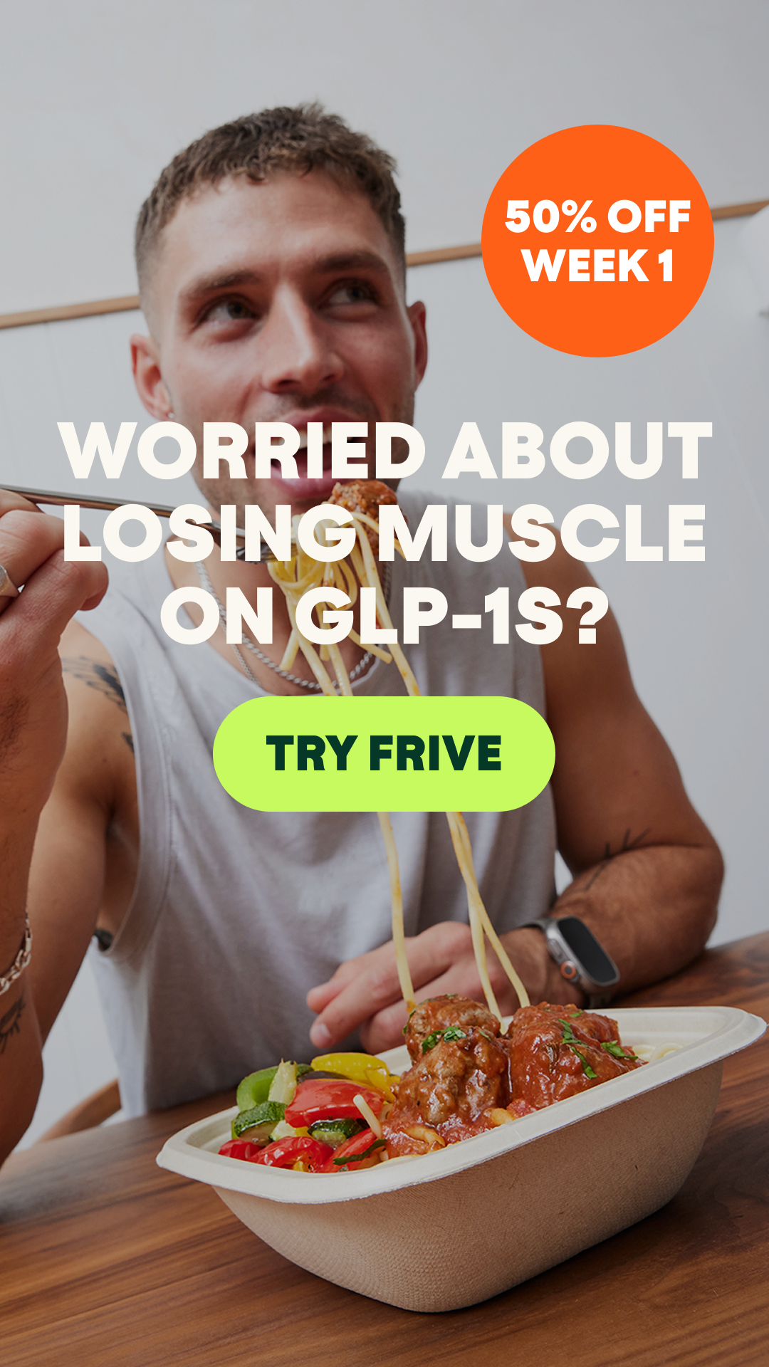 Frive Facebook ad