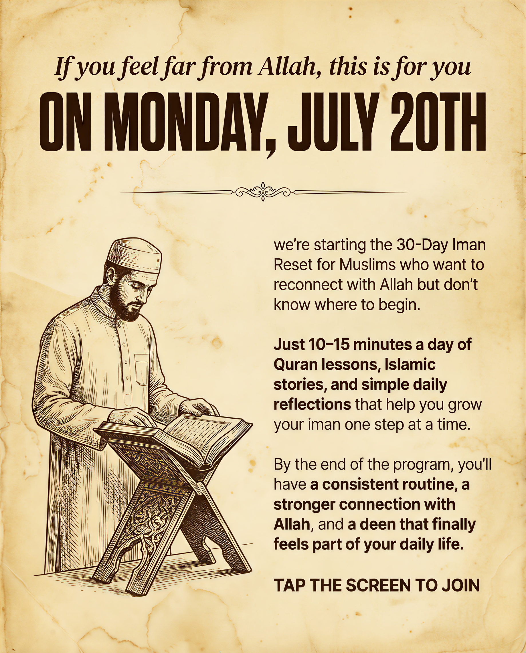 Imam Advice Daily Facebook ad