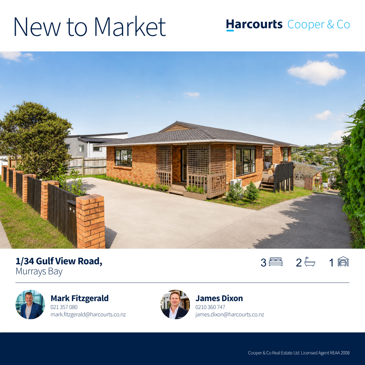 Harcourts Cooper & Co Real Estate Facebook ad