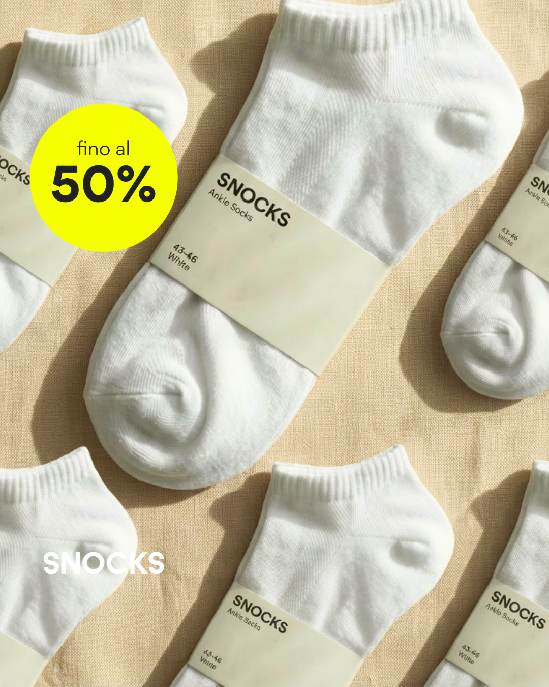 Snocks Facebook ad