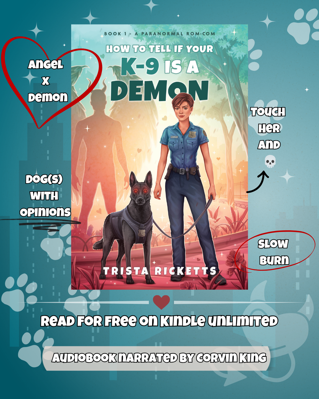 Trista Ricketts - Author Facebook ad
