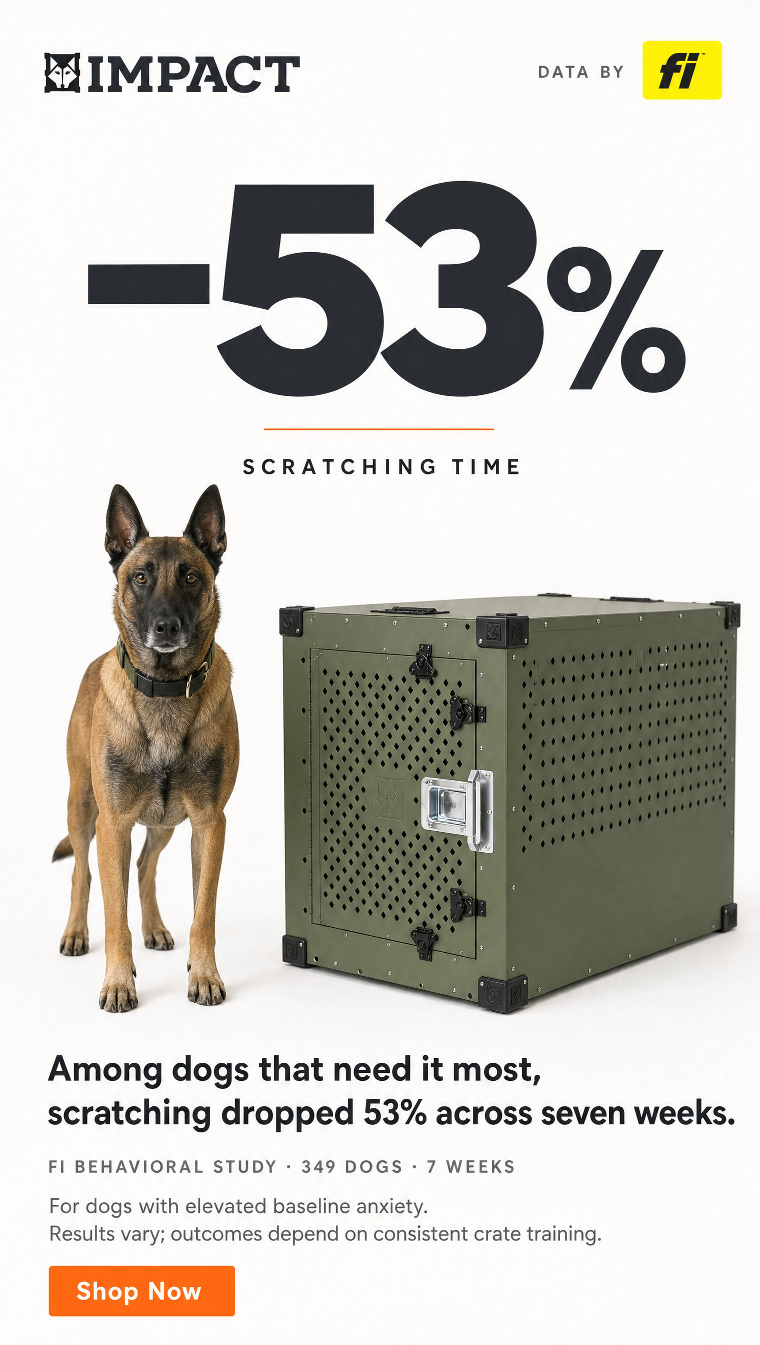 Impact Dog Crates Facebook ad