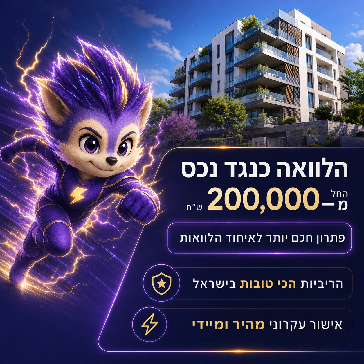 Capital Inc. Facebook ad: ריביות הכי טובות בישראל >>