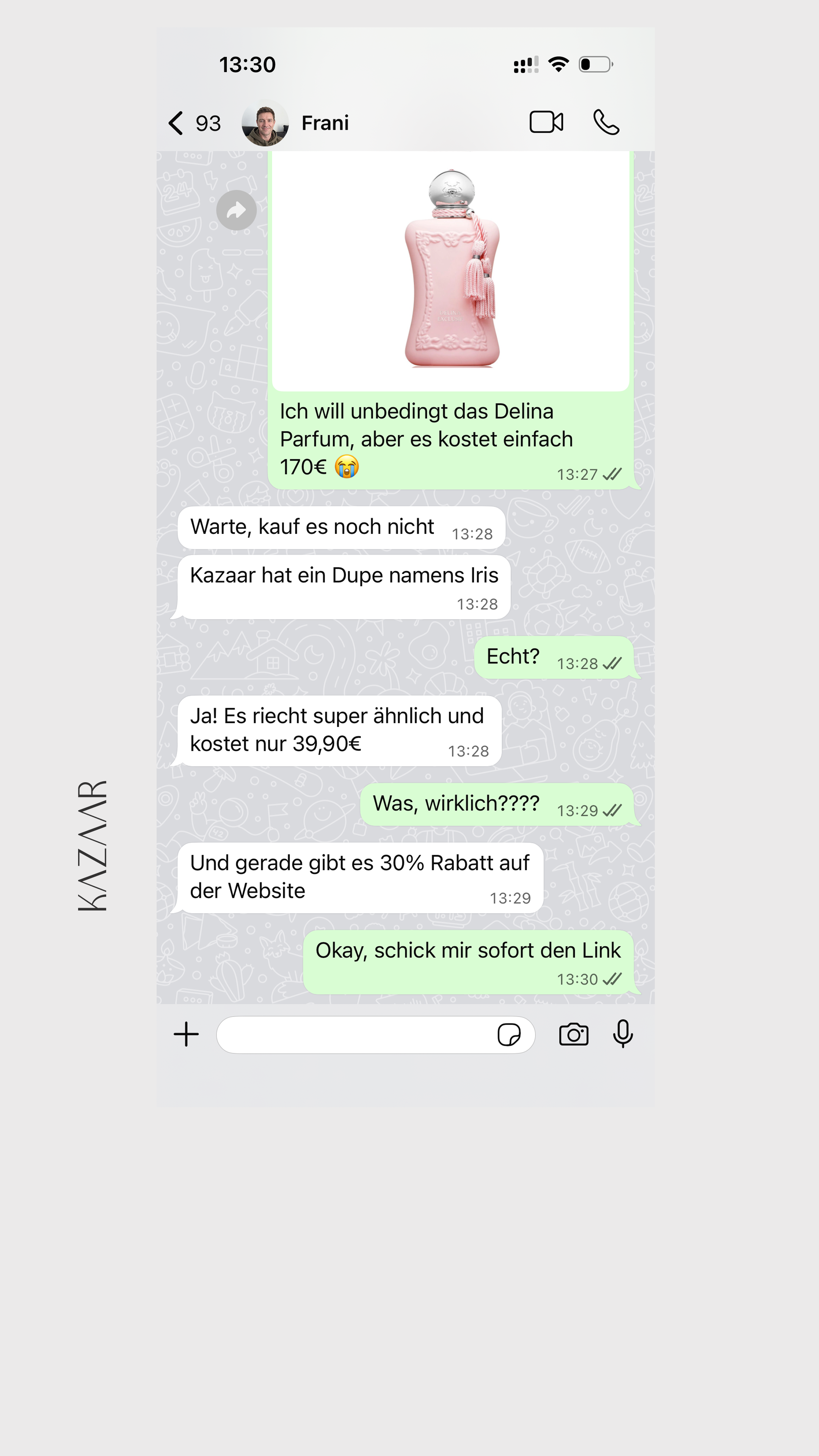Kazaar Facebook ad