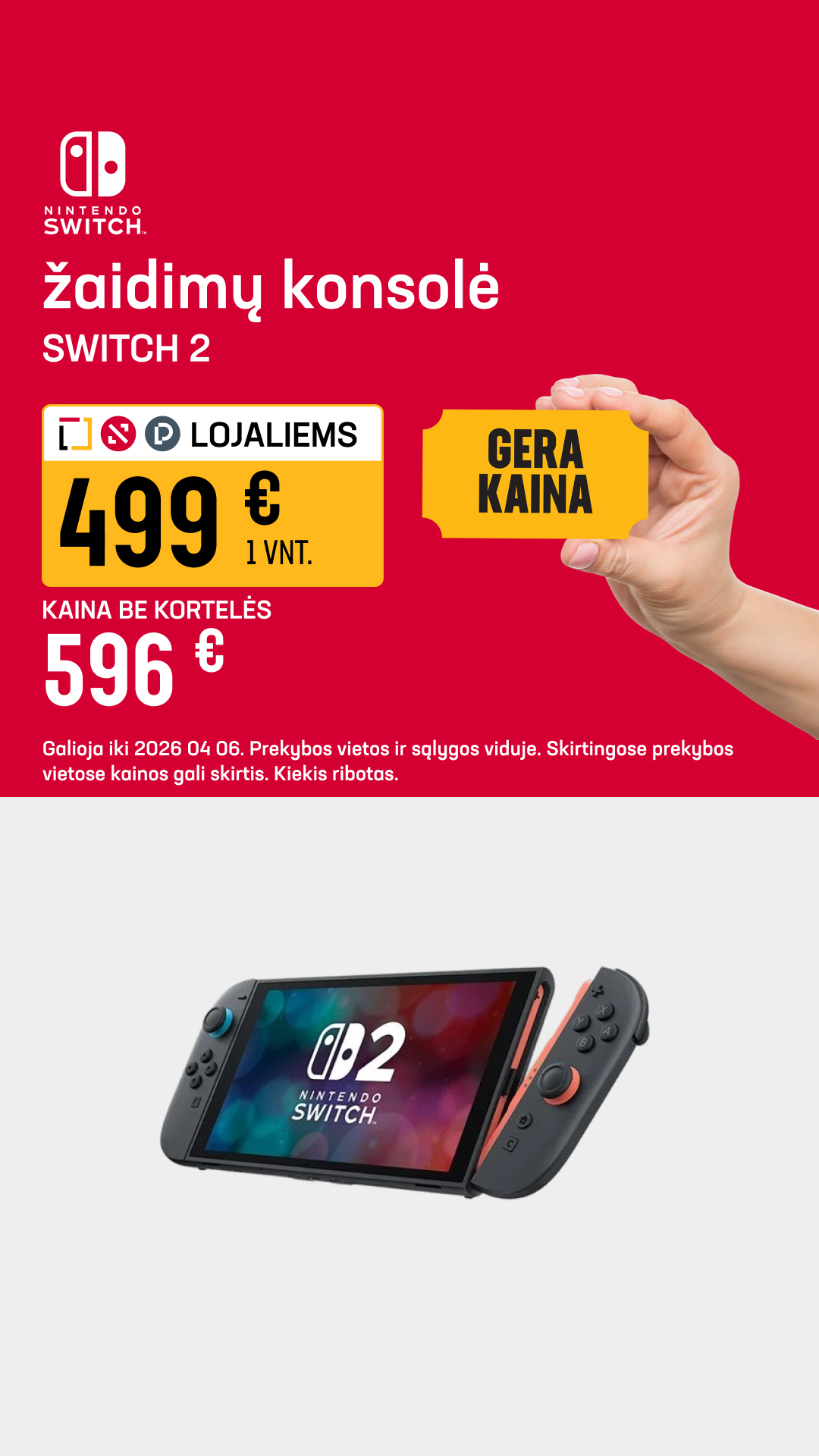 Senukai Facebook ad