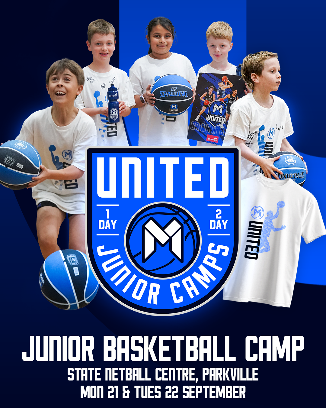 Melbourne United Basketball Club Facebook ad