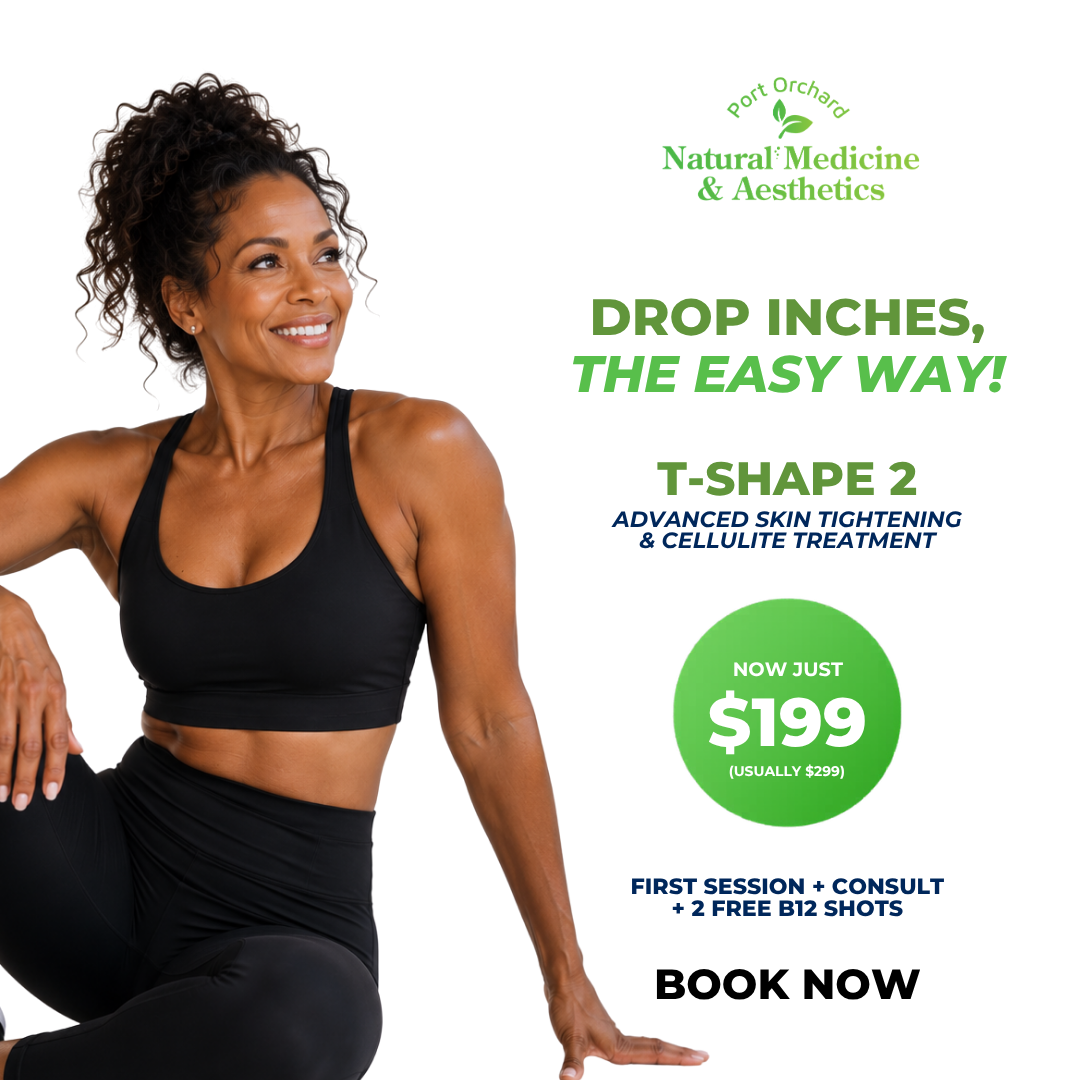Port Orchard Natural Medicine and Aesthetics Facebook ad