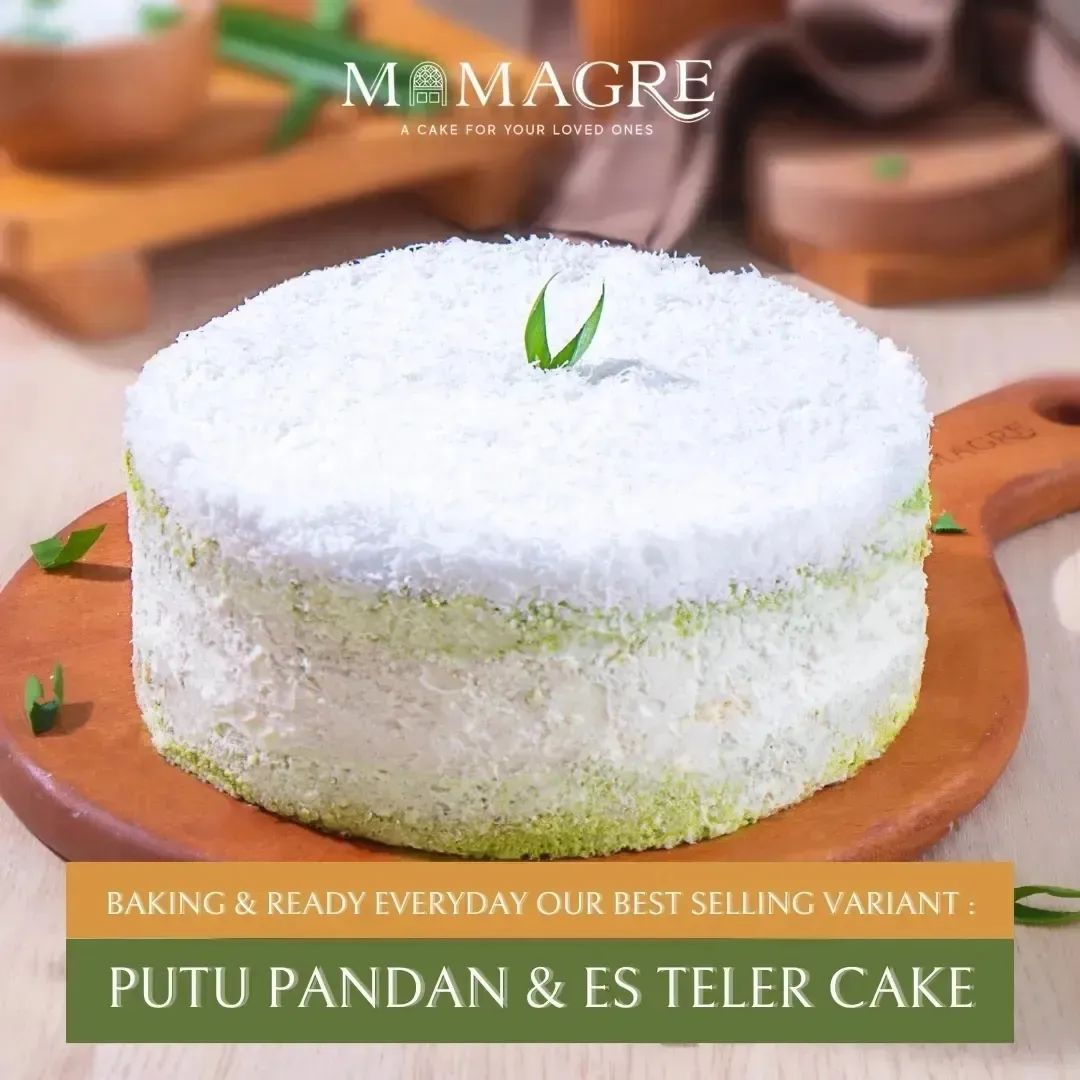 Mamagre Facebook ad: Baking & Ready Everyday Our Best Selling Variant…