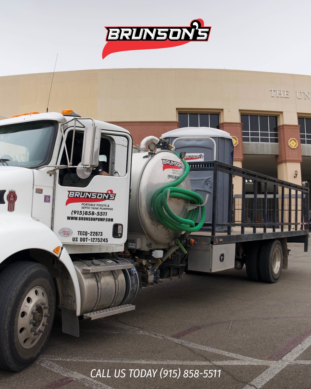 Brunson's Pump Service Facebook ad