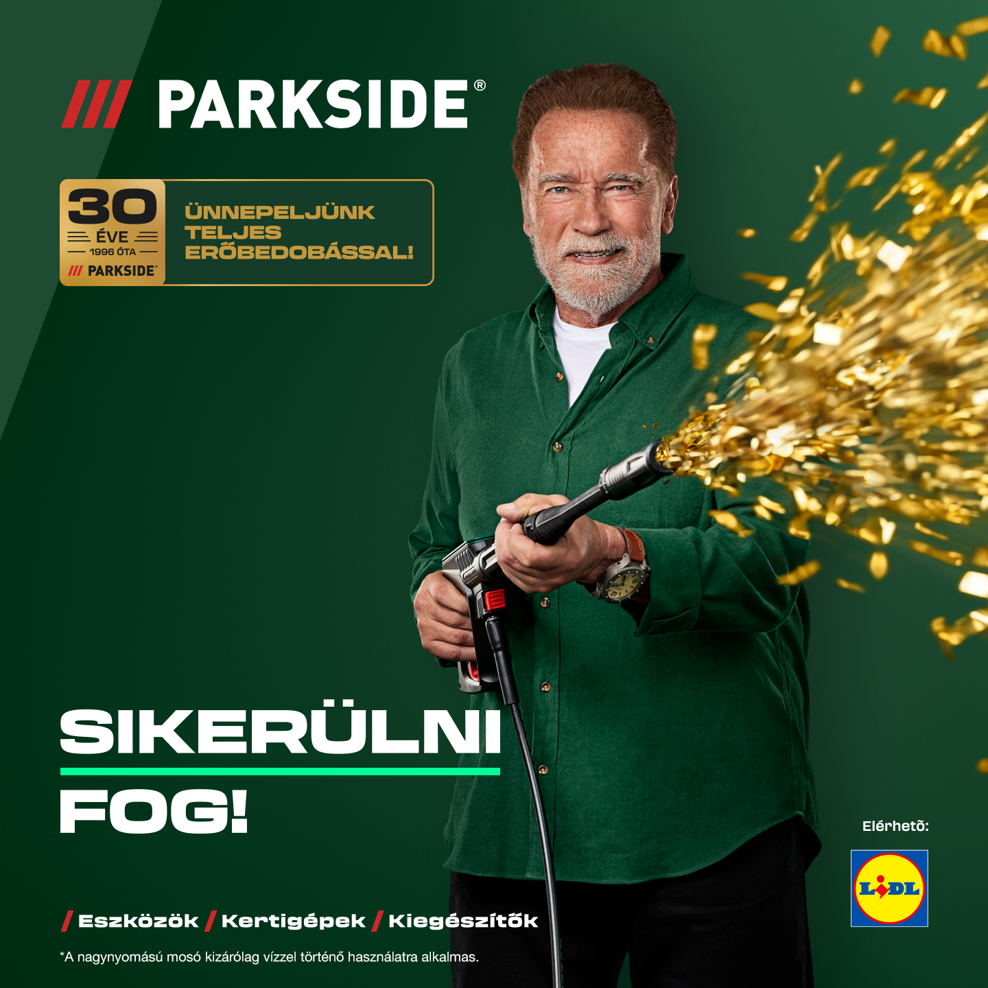 Parkside DIY Magyarország Facebook ad: Tiszta munka 1996 óta!