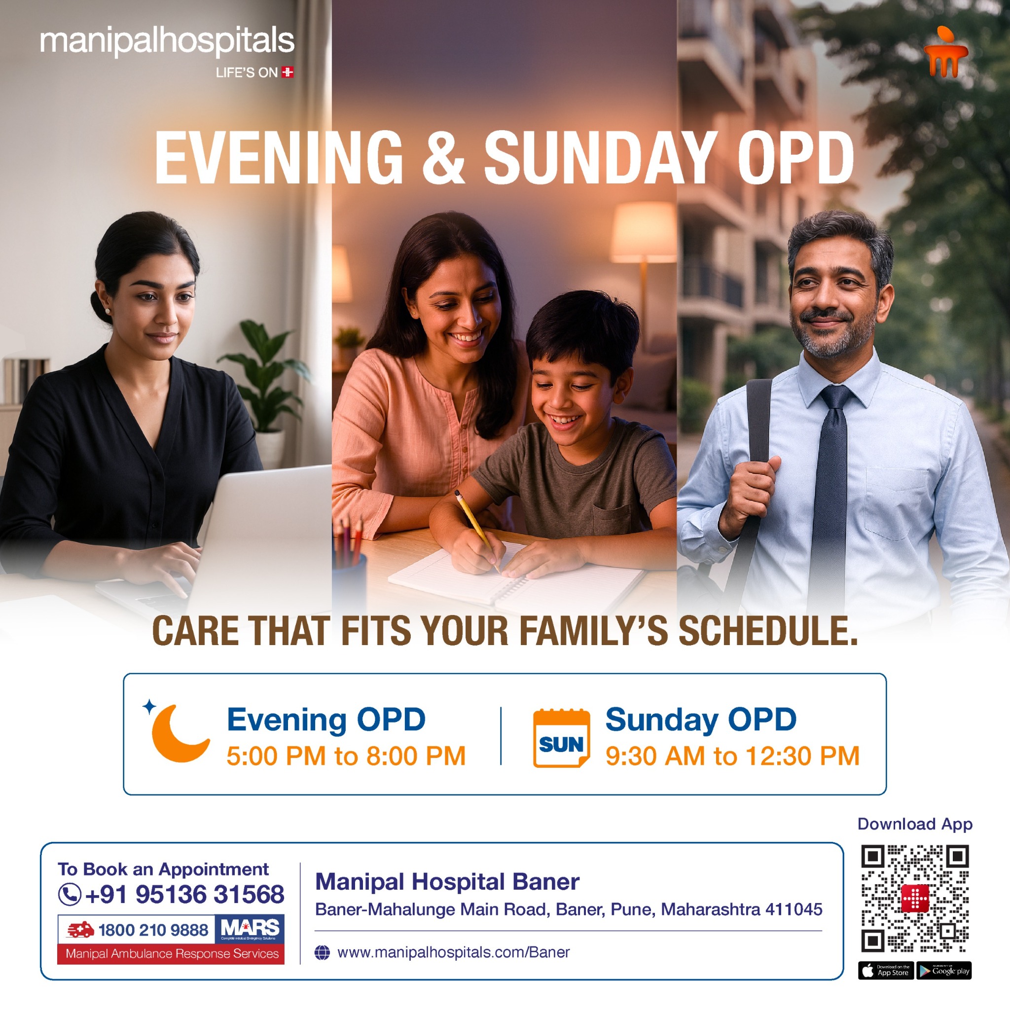 Manipal Hospitals Facebook ad