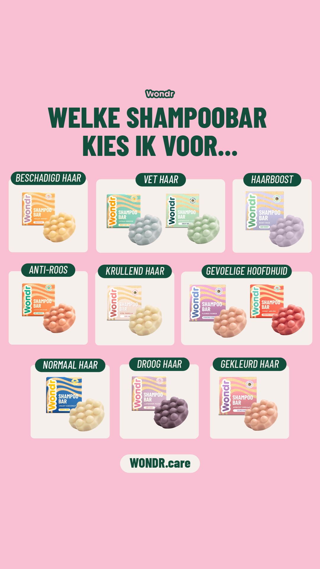 WONDR care Facebook ad