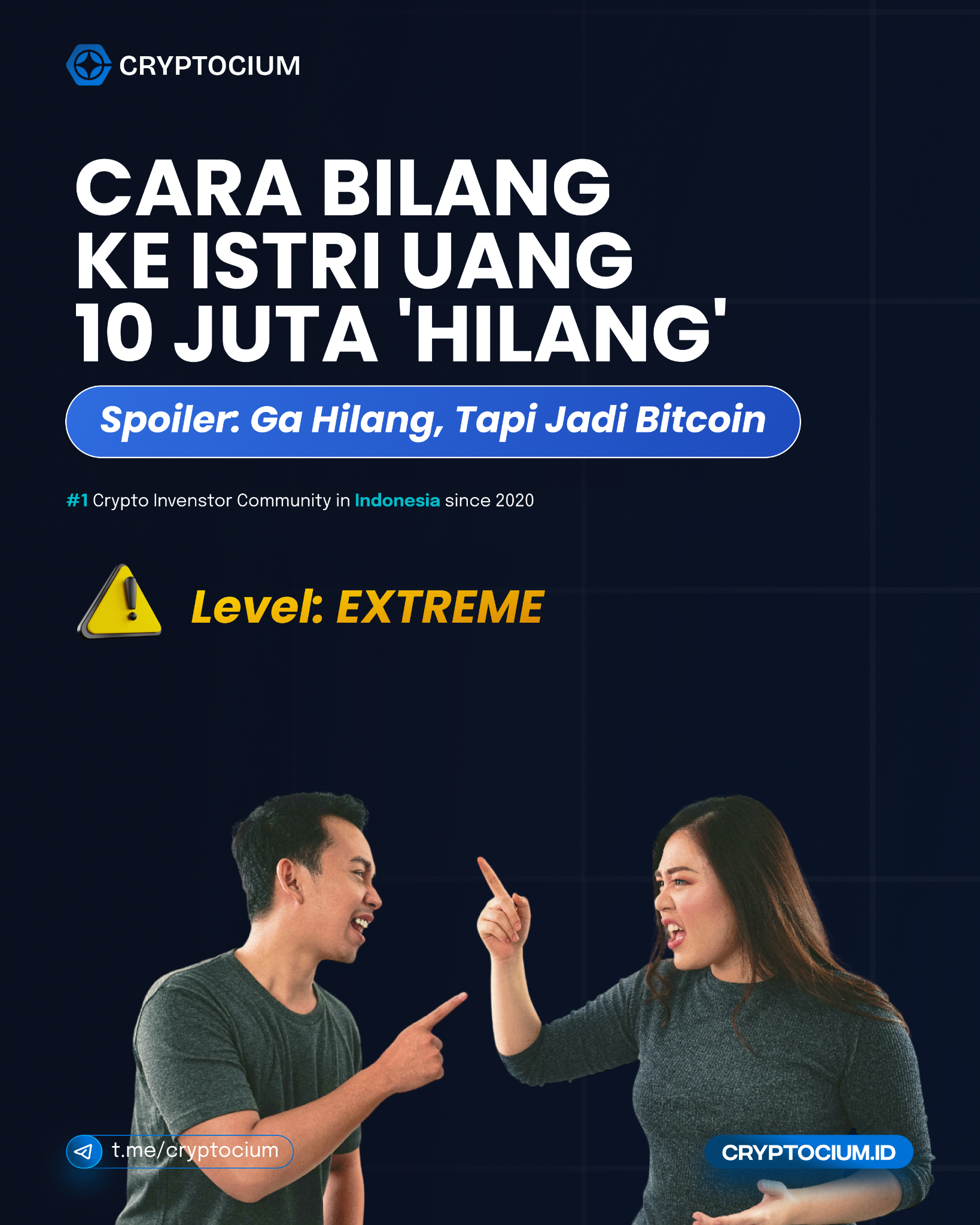 Cryptocium Facebook ad