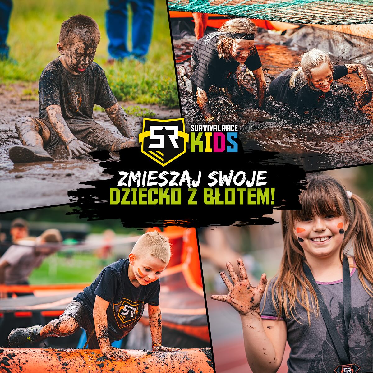 Mini Melts Survival Race KIDS Facebook ad: Survival Race - startuje X sezon biegów OCR