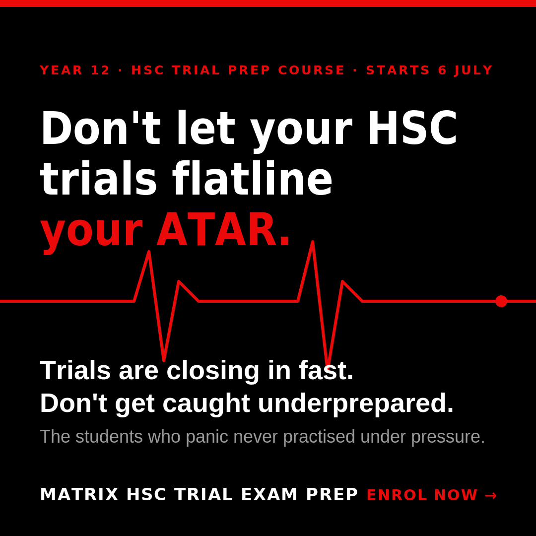 Matrix Education Facebook ad
