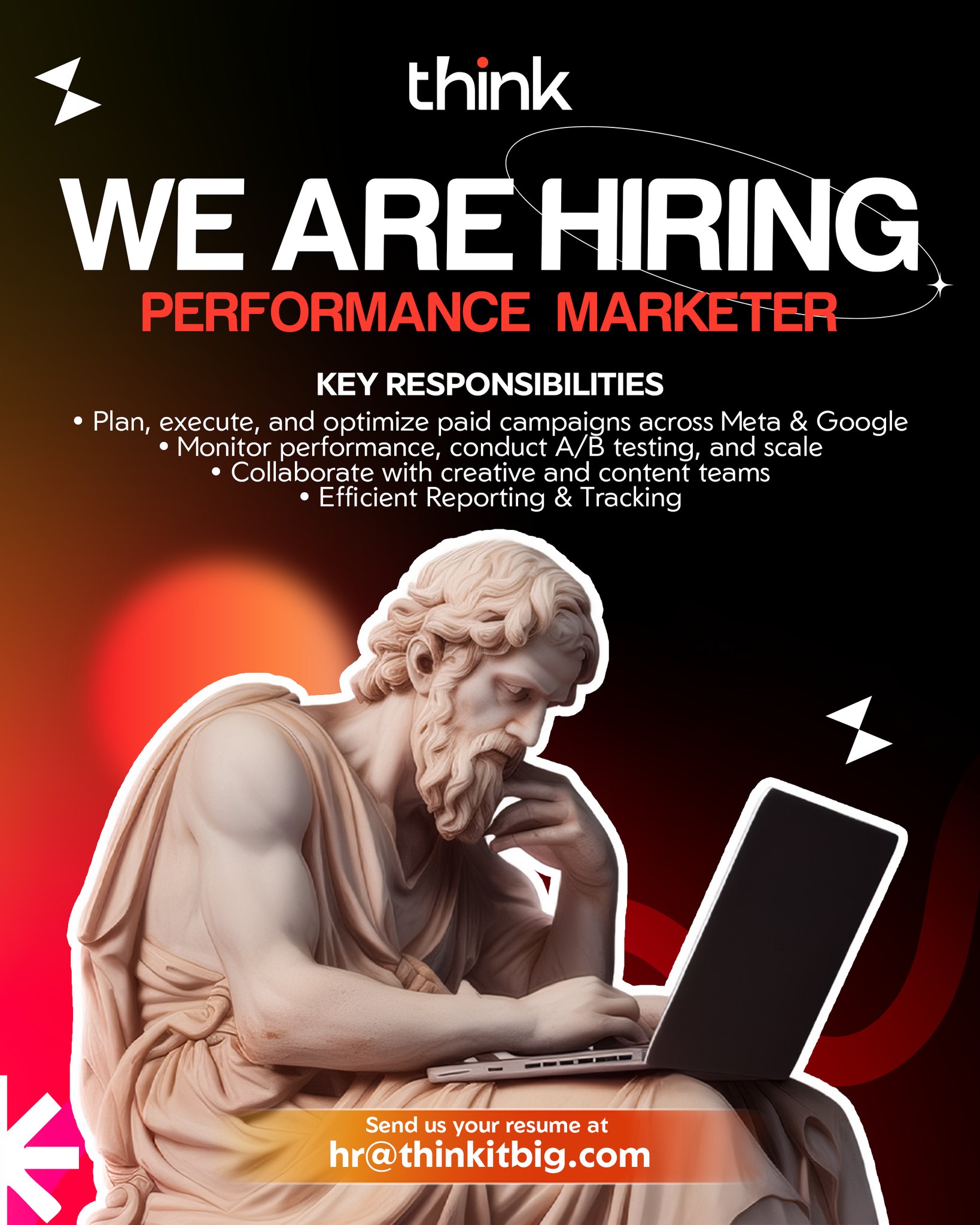 Think - Digital Agency Facebook ad