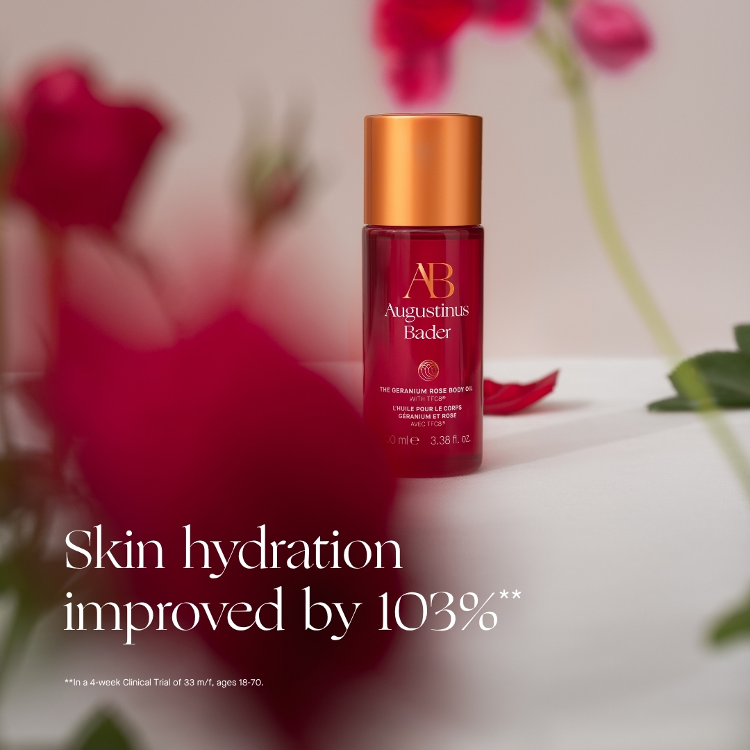 Augustinus Bader Facebook ad: Clinically Proven Bodycare