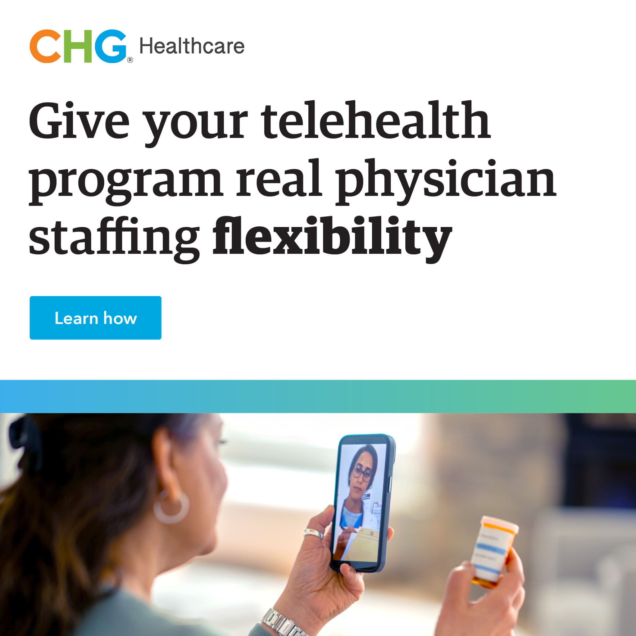 CHG Healthcare Facebook ad
