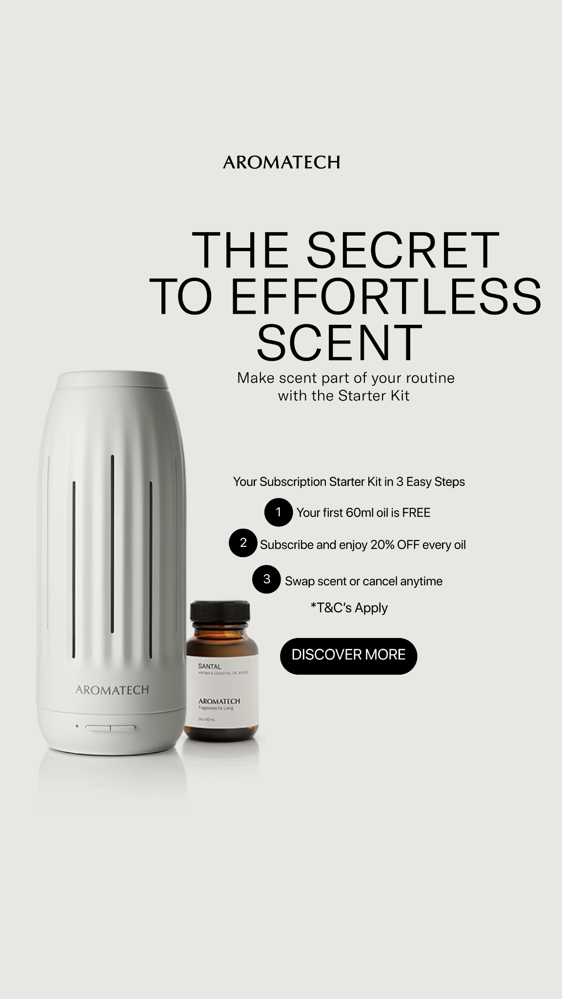 AromaTech Facebook ad