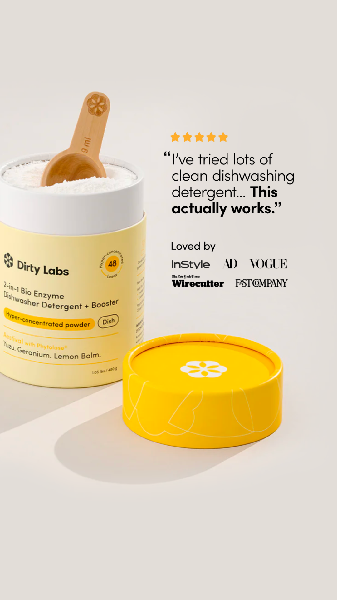 Dirty Labs Facebook ad