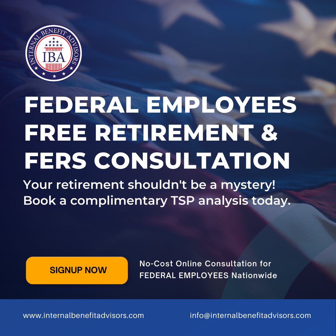 Internal Benefit Advisors Facebook ad: Exclusive Retirement Consultation for Federal Employees