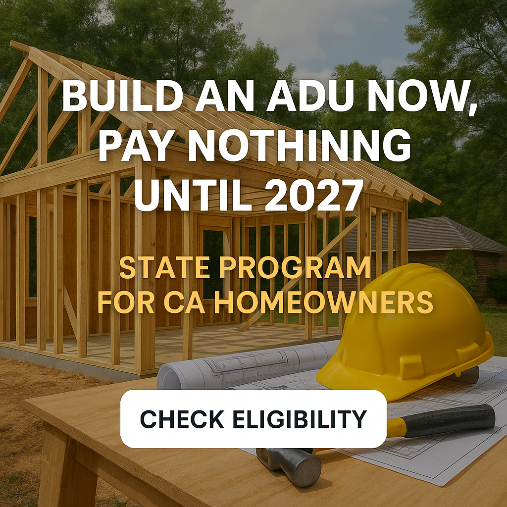 California ADU Program Facebook ad