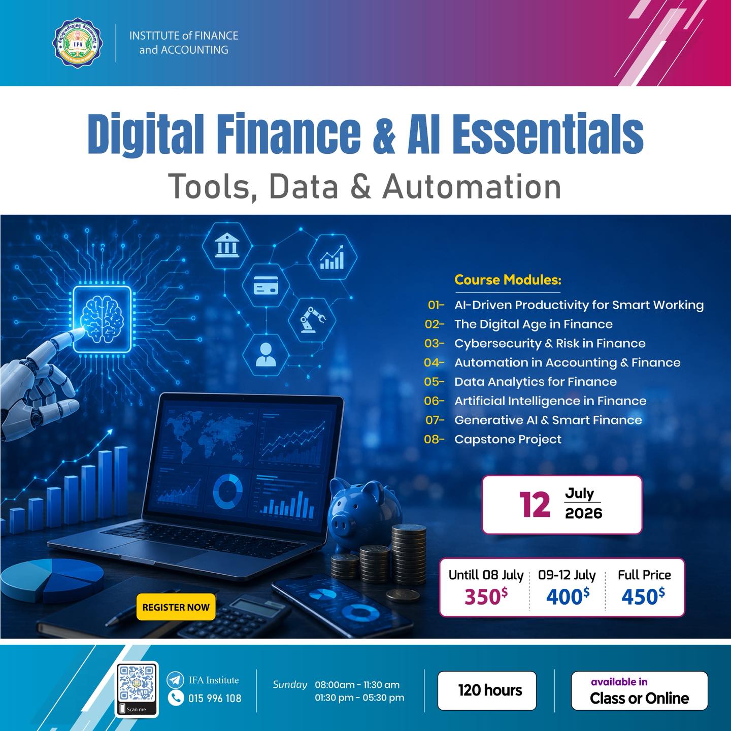 Institute of Finance and Accounting-IFA Facebook ad