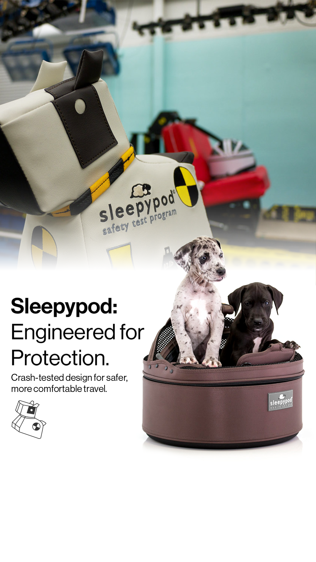 Sleepypod Facebook ad