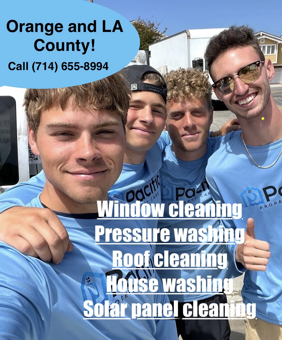 Pacific Property Care, LLC. Facebook ad