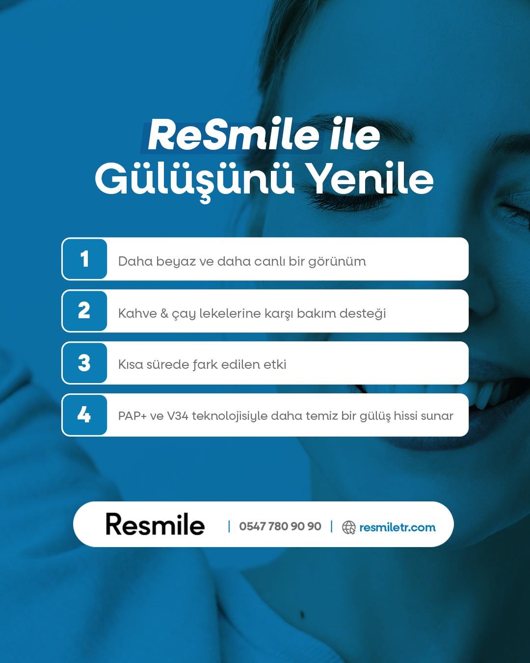 Resmile Facebook ad