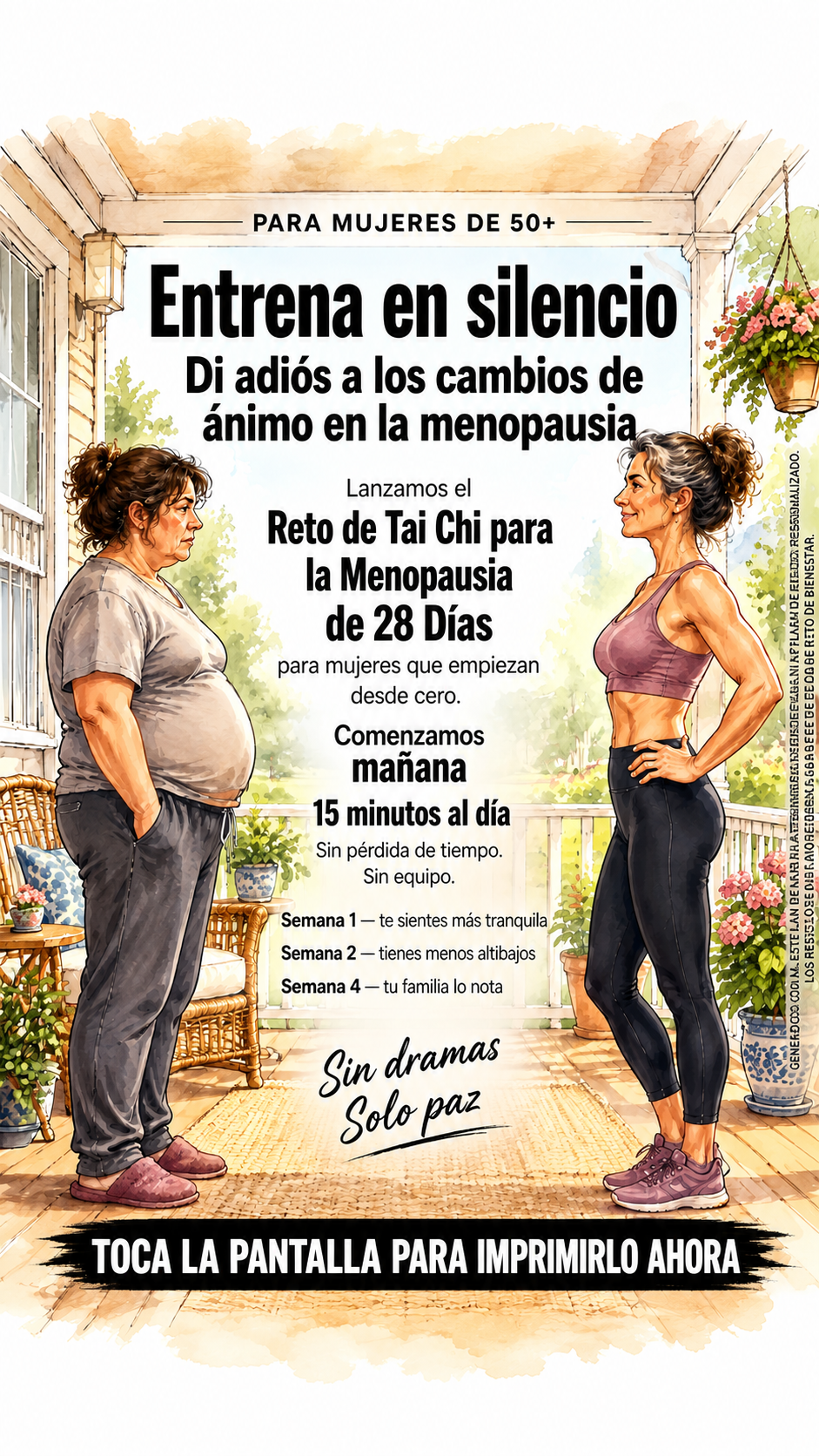 Lori Fitness Facebook ad: ¡Siéntete más fuerte, con más energía y activa…