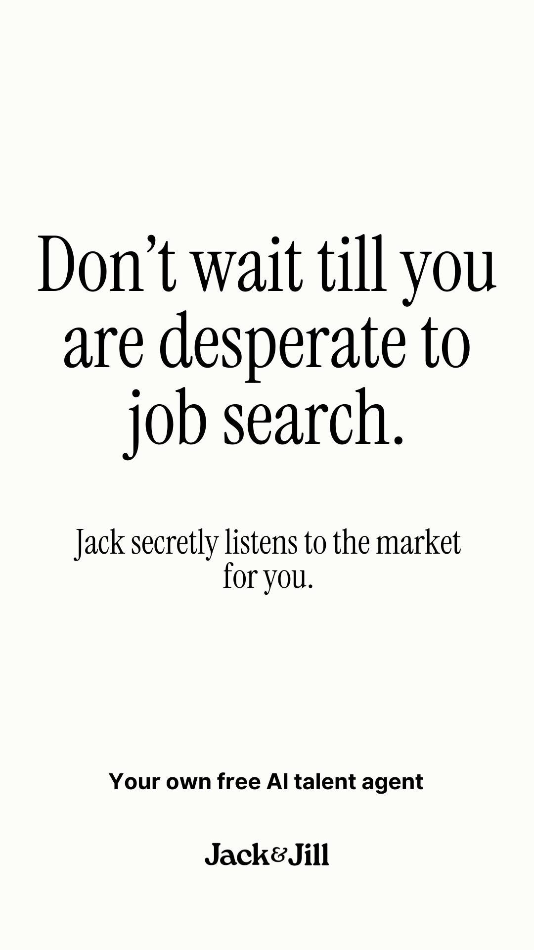 Jack & Jill - AI Recruiters Facebook ad from Feb 12, 2026