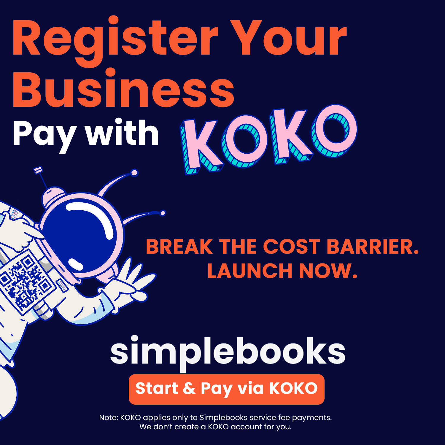 Simplebooks Facebook ad