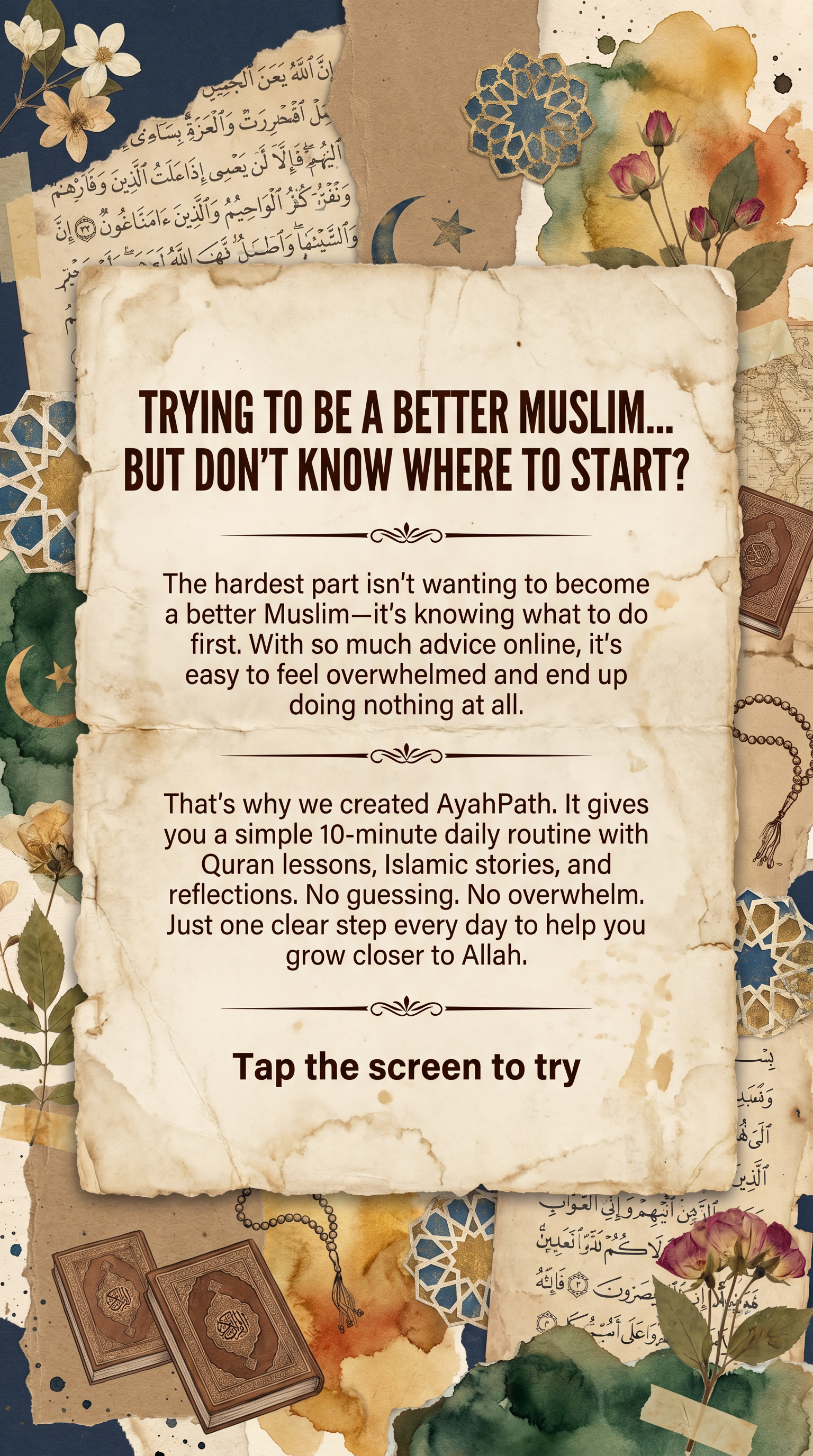 Imam Advice Daily Facebook ad