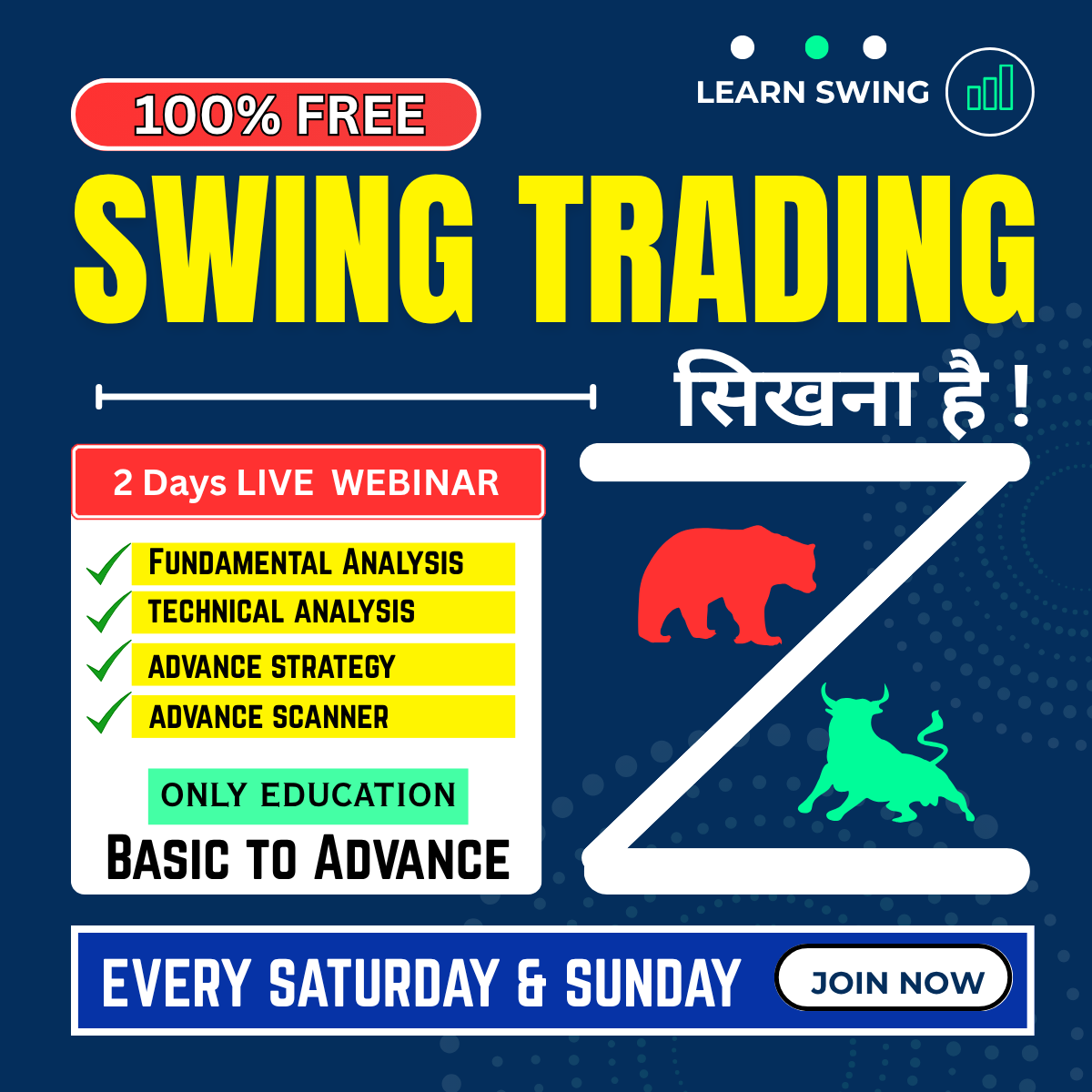 Learn Swing Facebook ad