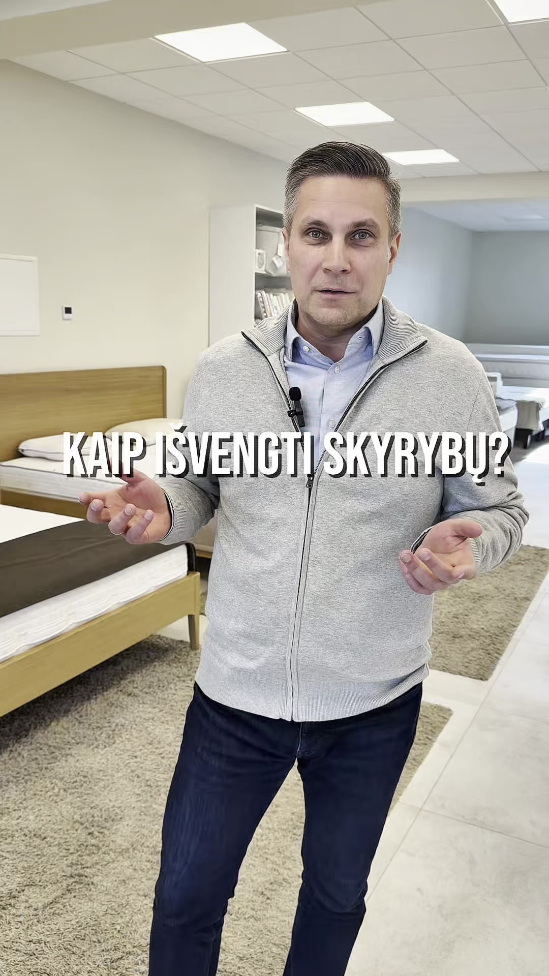 Miego Centras Facebook ad: Raskite savo idealų čiužinį