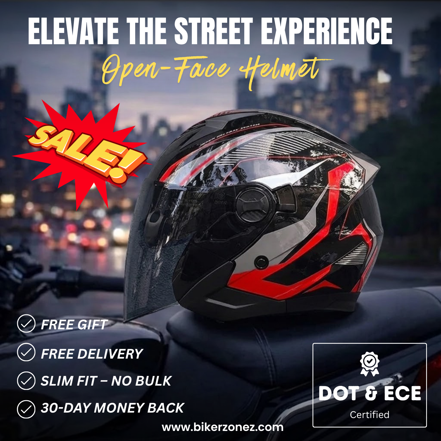 BikerZonez Global Facebook ad