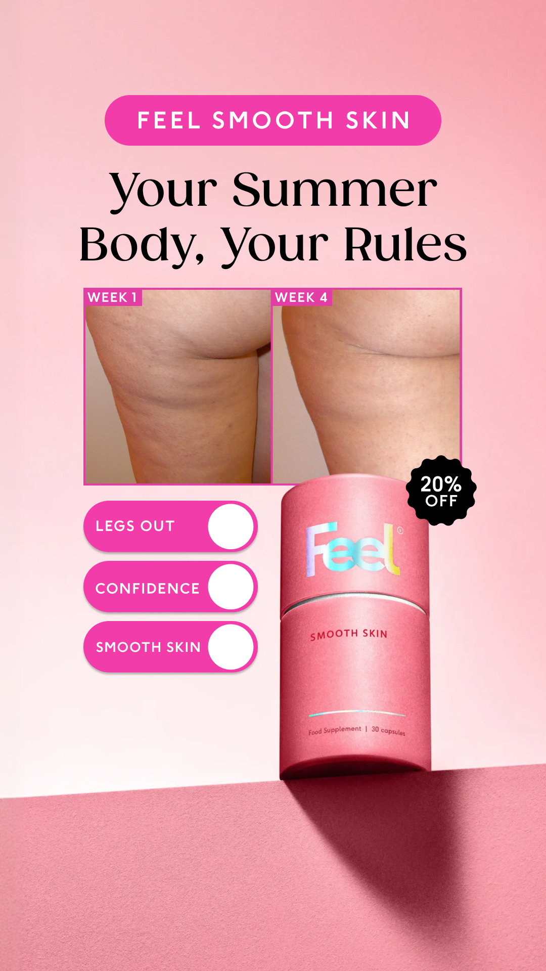 Feel Facebook ad