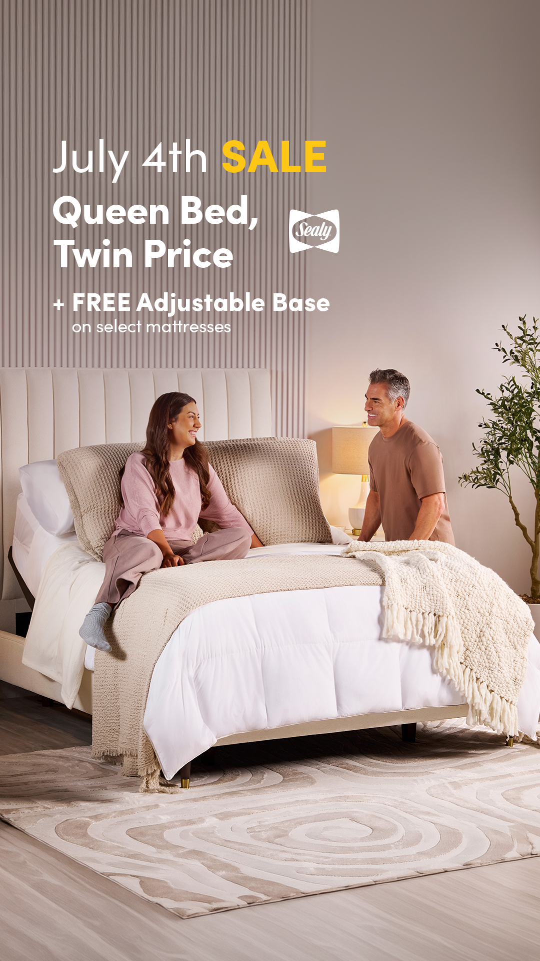 Mattress Firm Facebook ad