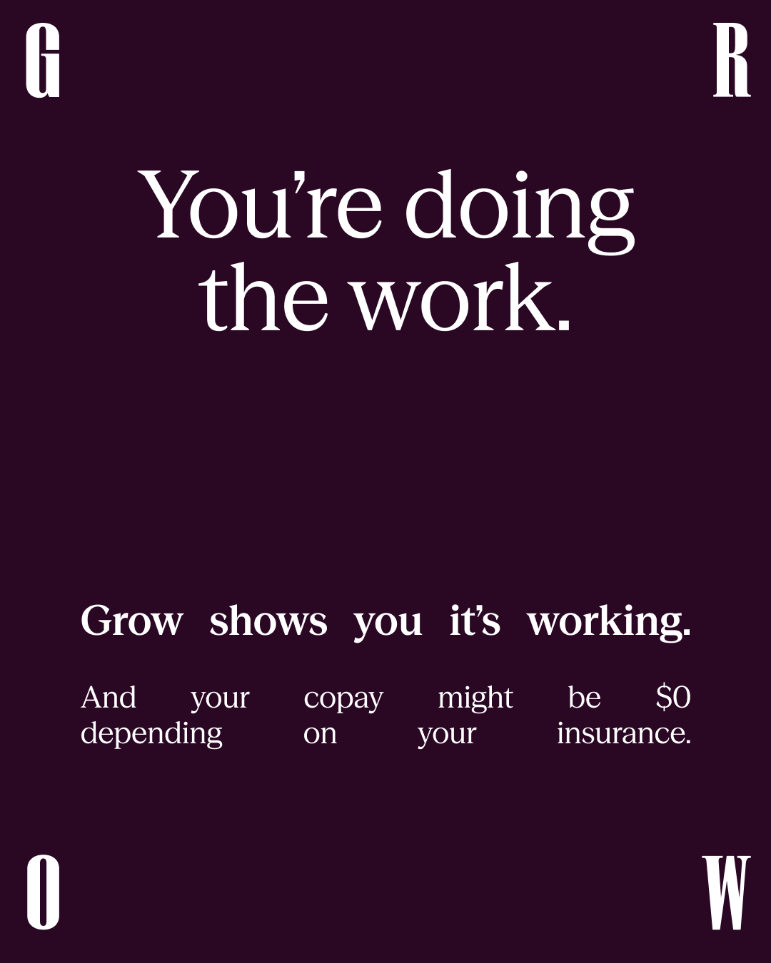 Grow Therapy Facebook ad