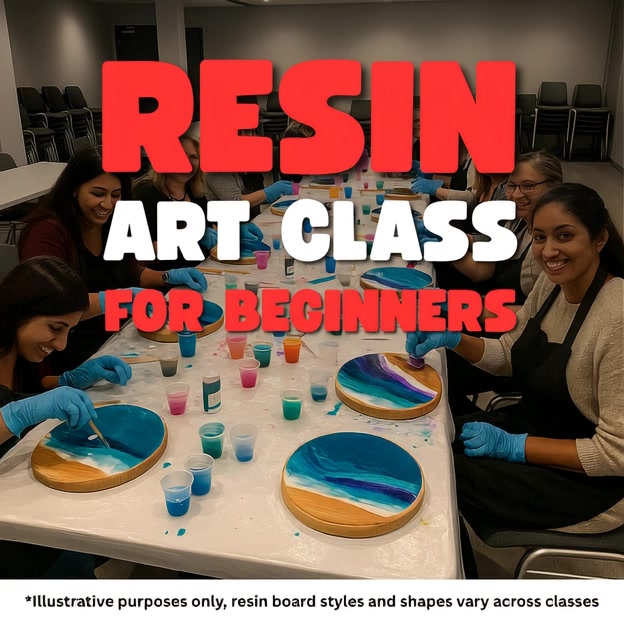 RESIN RATZ Facebook ad: KEMPSEY NSW-RESIN ART CLASSES