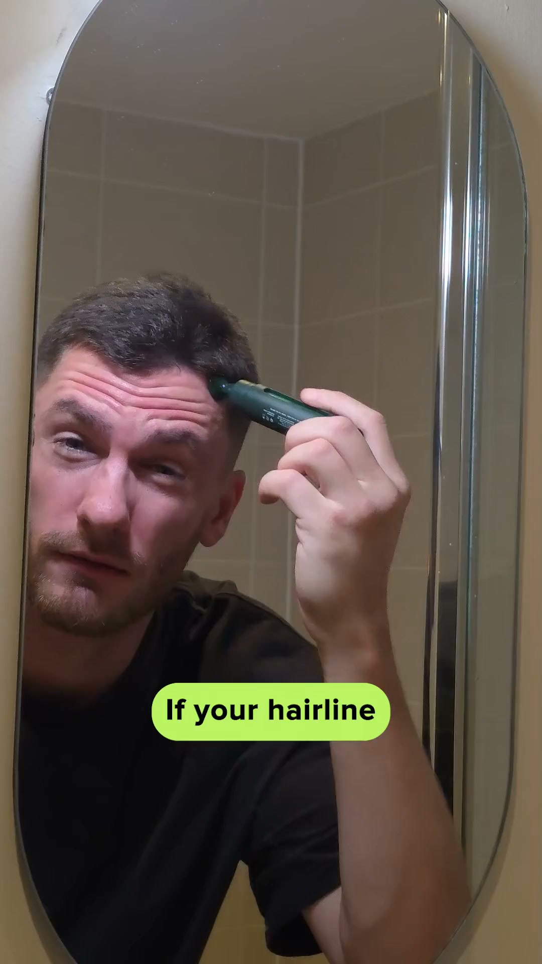 Scandinavian Biolabs Facebook ad: Your hairline back. Your confidence back.