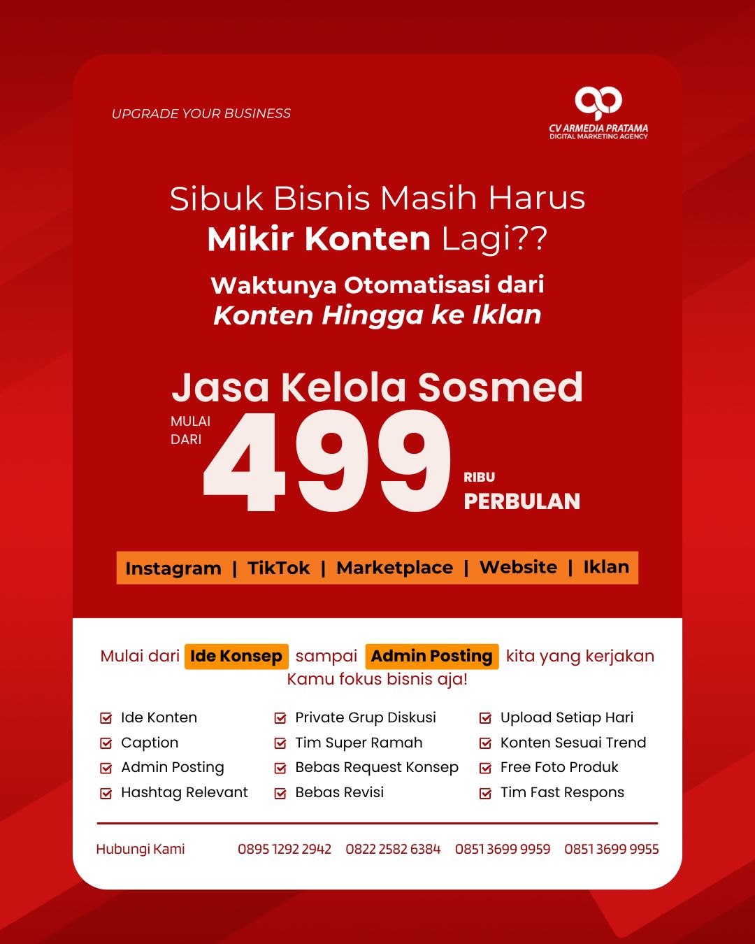 Armedia Pratama Facebook ad