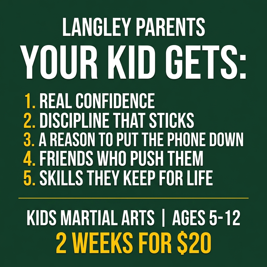 KimNik Karate Academy Facebook ad: Family Martial Arts!