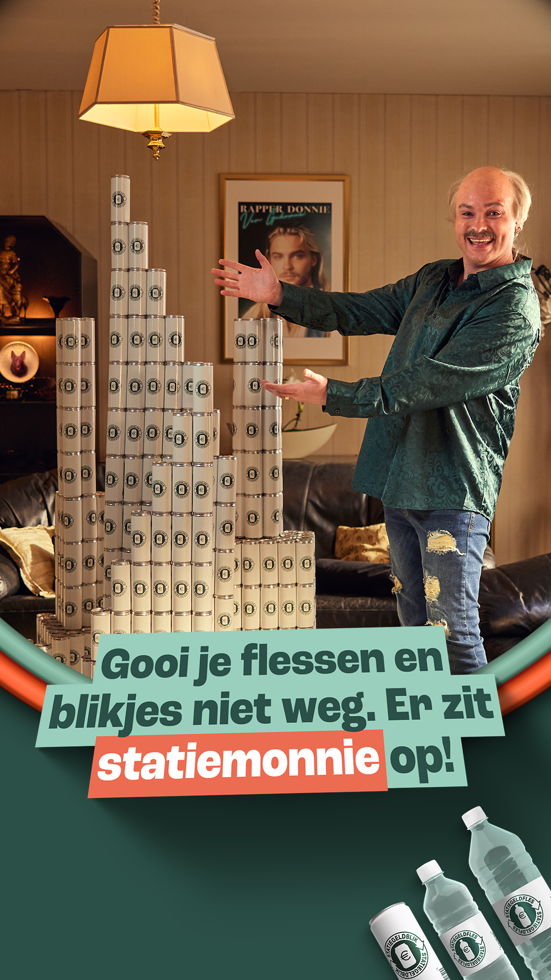 Statiegeld Hilversum Facebook ad from Jul 10, 2025