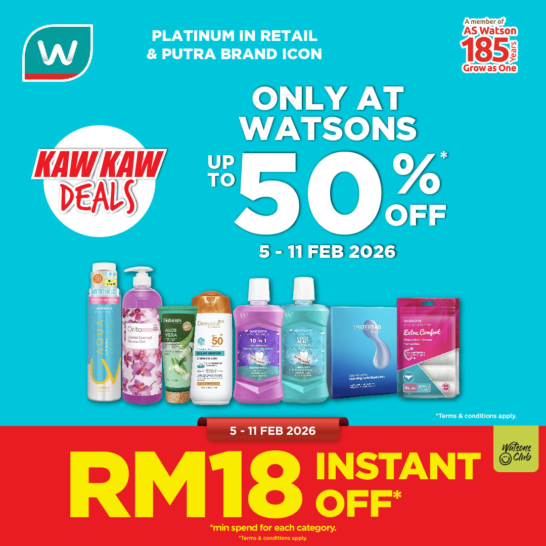 Watsons Facebook ad