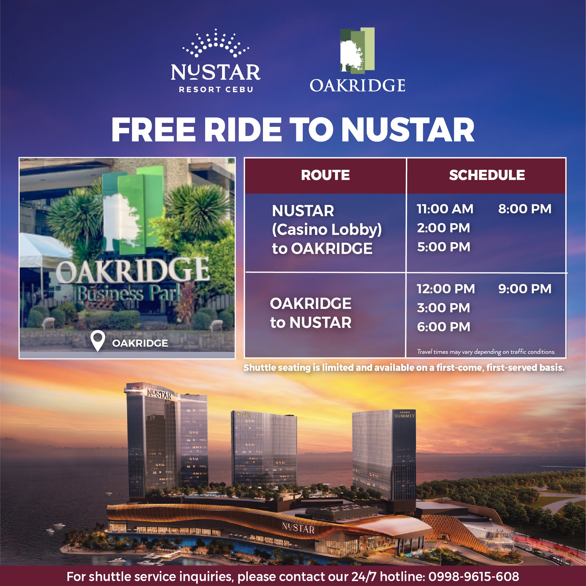 NUSTAR Resort Facebook ad