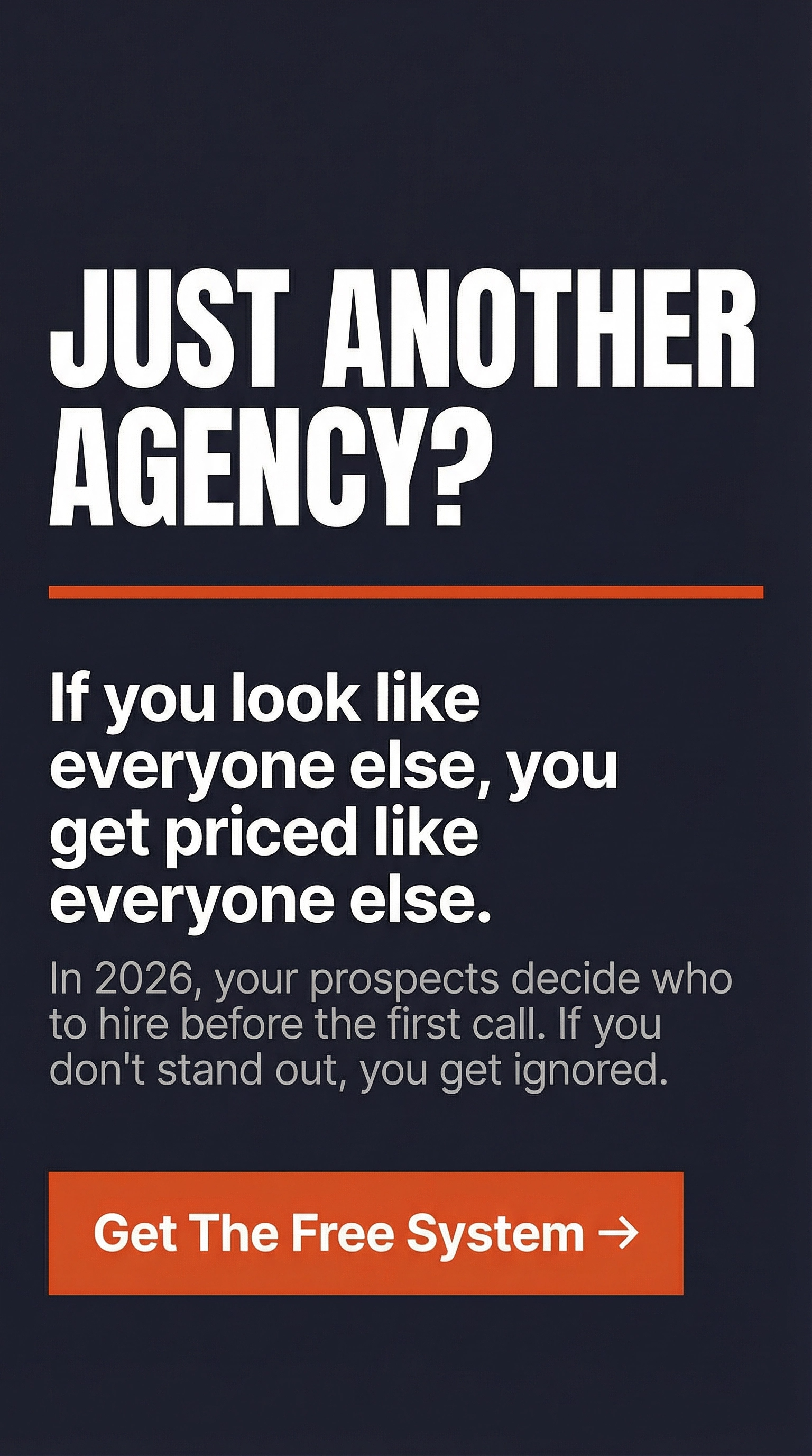 Agency Mavericks Facebook ad
